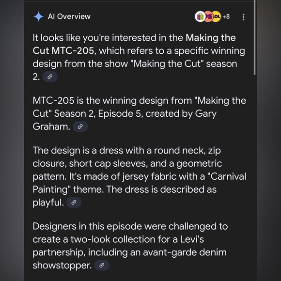 Making The Cut Carnival Painting Geometric Pattern A-Line Dress Size XS NWT - Picture 12 of 12